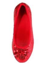 Red Sequin Girls Costume Shoes Alt 3