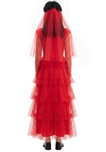 Womens Wedding Dress Lydia Deetz Costume Alt 1