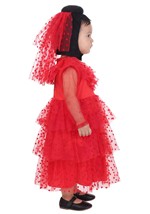 Girls Lydia Deetz Wedding Infant Costume Alt 3