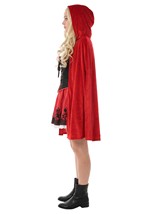 Womens Sexy Little Red Riding Hood Corset Costume Alt 2