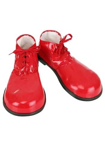 Adult Jumbo Red Clown Costume Shoes