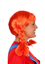Womens Unconventional Storybook Costume Redhead Wig Alt 3