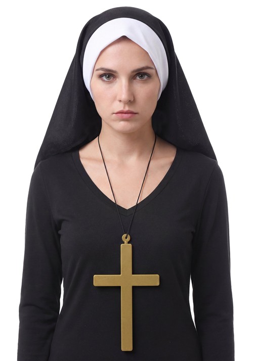 Womens Nun Accessory Costume Kit