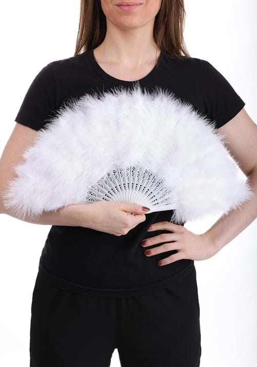 White Feather Classic Fan Accessory