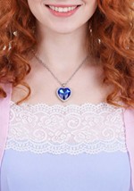 Sea Blue Diamond Accessory Necklace Alt 3