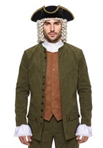 Colonial Tricorn Hat Accessory Costume Kit Alt 1