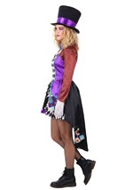 Womens Raving Mad Hatter Deluxe Costume Alt 2