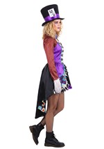 Women's Deluxe Raving Mad Hatter Costume Alt 9