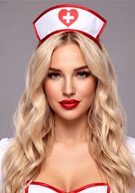 Womens Flirty Night Nurse Dress Costume Alt 5