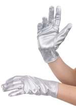 Metallic Silver Womens Costume Gloves Alt 3