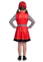 Girls Disney Pixar CARS Lightning McQueen Costume Alt 1