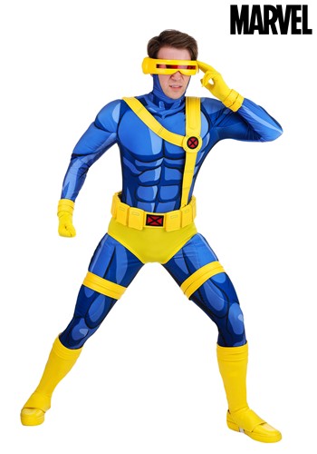 Mens Marvel X Men Premium Cyclops Costume 1