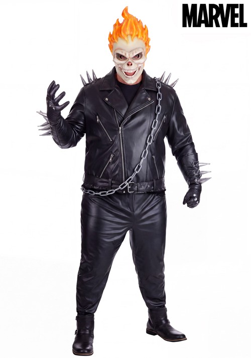 Plus Size Deluxe Marvel Ghost Rider Costume