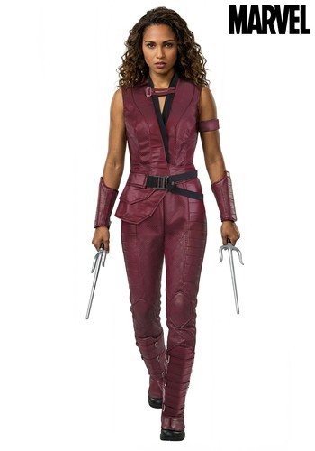 Adult Marvel Deadpool Wolverine Elektra Deluxe Costume
