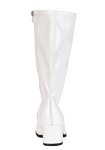 Girls Patent Costume White Gogo Boots Alt 5