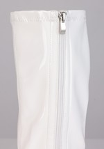 Girls Patent Costume White Gogo Boots Alt 6