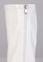 Girl's Patent White Gogo Costume Boots Alt 7