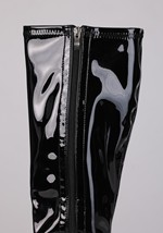 Womens Patent Black Costume Gogo Boots Alt 6