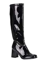 Womens Patent Black Costume Gogo Boots Alt 3