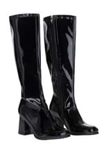 Women's Patent Black Gogo Costume Boots Alt 6