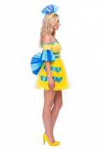 Women's Disney The Little Mermaid Flounder Costume Alt 6