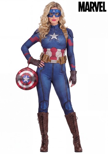 Womens Marvel Avengers Endgame Captain America