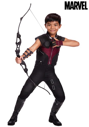 Boys Deluxe Marvel Avengers Hawkeye Costume