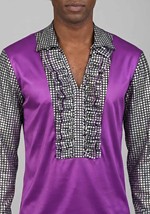 Men's Disco Costume Jumpsuit Alt 3