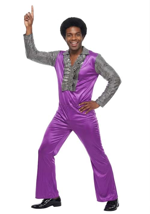 Disco Costume Jumpsuit for Men