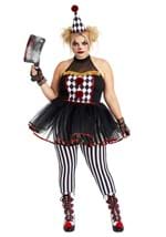 Plus Size Twisted Clown Costume for Women