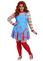 Plus Size Come Play Killer Doll Womens Costume Alt 1