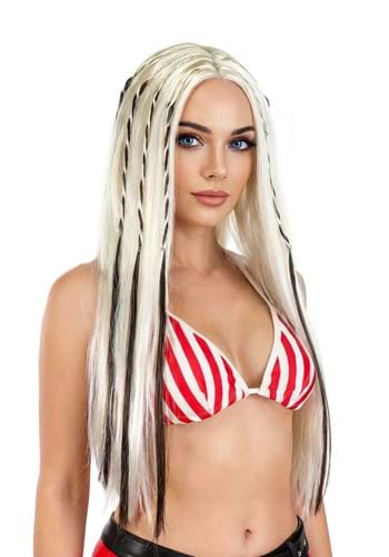 Two Tone Popstar Costume Wig for Women