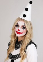 Womens Pierrot Clown Dress Costume Alt 4