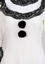 Womens Pierrot Clown Dress Costume Alt 5