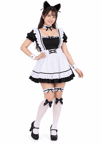 Womens Anime Cat Maid Costume