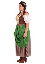 Plus Size Renaissance Tavern Maiden Womens Costume Alt 2