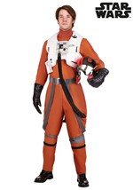 Mens Star Wars Deluxe Poe Dameron Costume Pilot