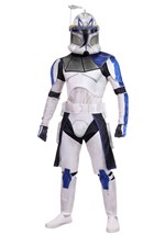 Mens Star Wars Captain Rex Clone Trooper Costume Alt 1