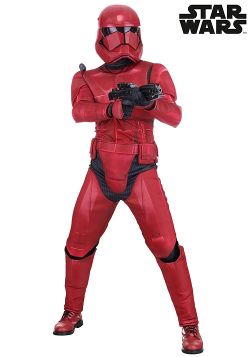 Mens Star Wars Deluxe Sith Trooper Costume