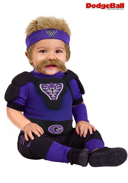 Infant Dodgeball White Goodman Baby Costume Main 1