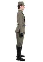 Mens Green Star Wars Imperial Officer Costume Alt 3