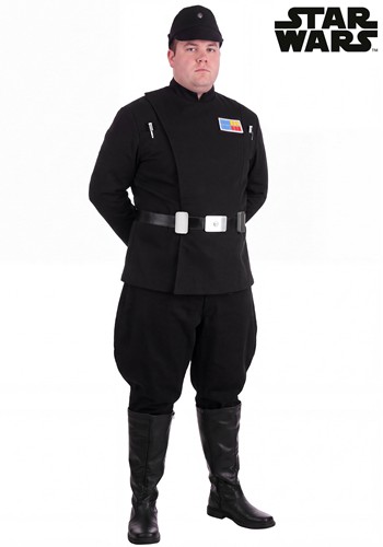 Plus Size Star Wars Black Imperial Officer Costume