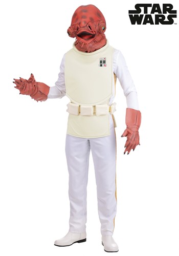 Star Wars Admiral Ackbar Mens Costume