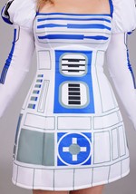 Womens Star Wars R2D2 Dress Costume Alt 6