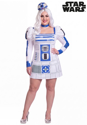 Plus Size Star Wars R2D2 Dress Costume for Women