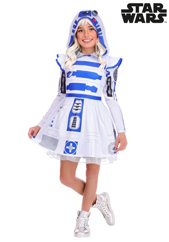 Girls Star Wars R2-D2 Dress Costume 1