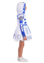 Girls Star Wars R2 D2 Dress Costume Alt 3