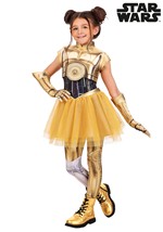 Girls Star Wars C3PO Dress Costume
