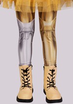 Girls Star Wars C3PO Dress Costume Alt 8