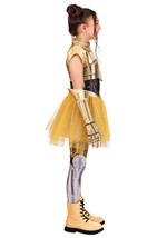 Girls Star Wars C3PO Dress Costume Alt 3